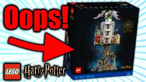 LEGO Harry Potter Gringotts ACCIDENTAL REVEAL Brick Finds Flips