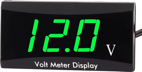 Upgraded Version Kinstecks Motorcycle Voltmeter Dc V Digital