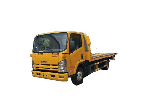 Isuzu 3t 5t 3ton 5ton 3tons 5tons Flatbed Wrecker Tow Truck China