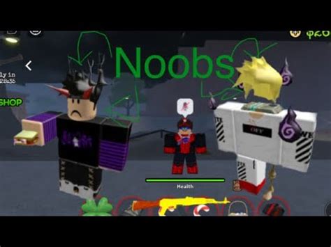 Trolling By Giving Guns To Noobs In Roblox Ohio Youtube