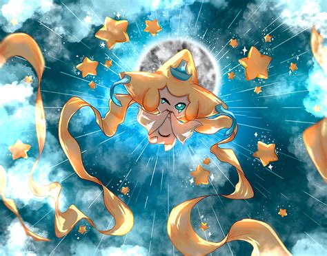 Pokemon Jirachi Wish Maker Poster