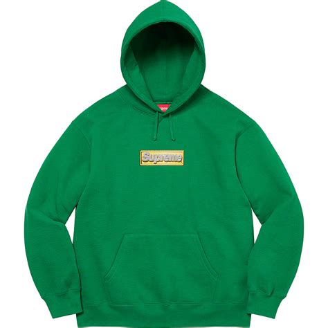 Bling Box Logo Hooded Sweatshirt Spring Summer 2022 Supreme