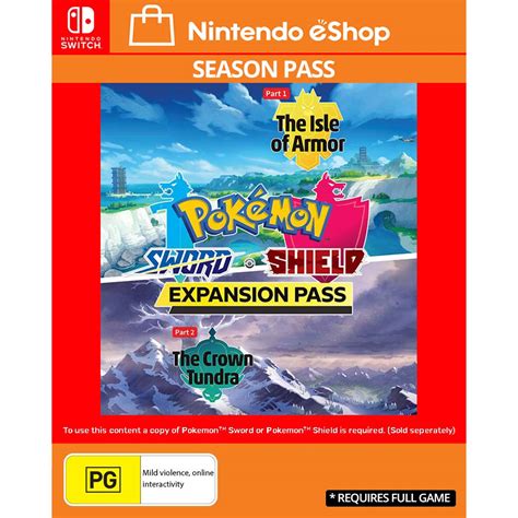 Pokemon Sword And Pokemon Shield Expansion Pass Game Add On Nintendo