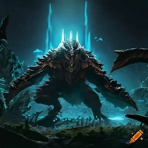 Ark Survival Ascendant Logo In Primal Chaos On Craiyon