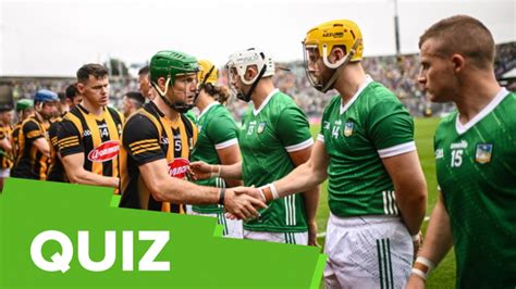 Can You Get 15 15 In Our Quiz Of The 2023 Hurling Championship Balls Ie