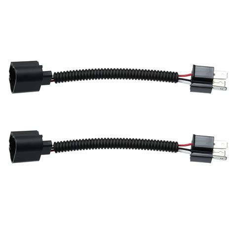 X AUTOHAUX 2pcs Female Head 9003 H4 HB2 Male Head H13 9008 Pigtail