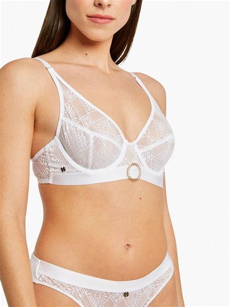 Soutien Gorge Armatures Olivia Morgan Lingerie Blanc Kiabi