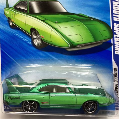 ホットウィール プリマス スーパーバード 黄緑 Hot Wheels 中古 のヤフオク落札情報