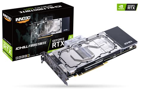 Inno3d Launches ICHILL Frostbite Liquid Cooled GeForce RTX Cards GND Tech