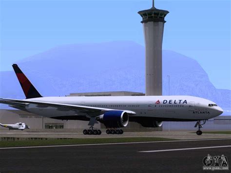 Boeing 777-200ER Delta Air Lines for GTA San Andreas