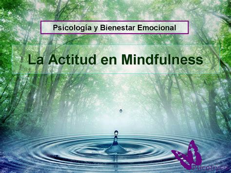 Psicología Y Bienestar Emocional La Actitud En Mindfulness