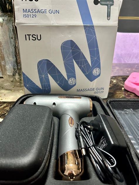 Itsu Massage Gun Health And Nutrition Massage Devices On Carousell