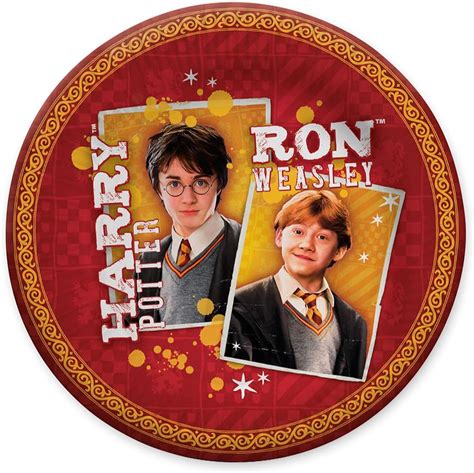 Party Factory Harry Potter Lot De Assiettes En Carton Jetables