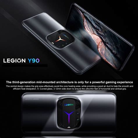 Lenovo Legion Y90 Gaming Phone 64mp Camera 12gb256gb Gri