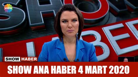 Show Ana Haber 4 Mart 2020 YouTube