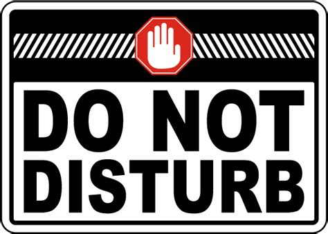 Do Not Disturb Sign - Get 10% Off Now