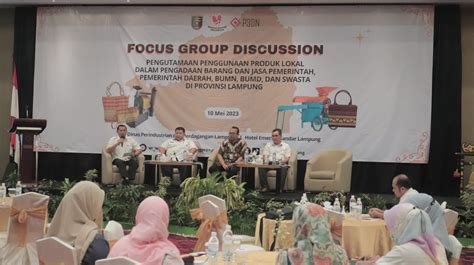 Asisten Administrasi Umum Buka FGD Pengutamaan Penggunaan Produk Lokal