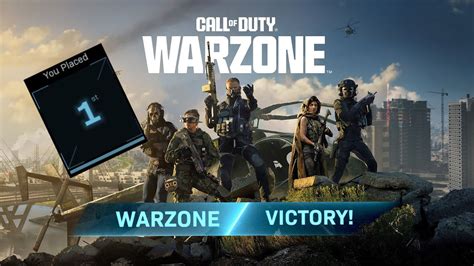 First Warzone Win On Urzikstan Solos Pt Youtube