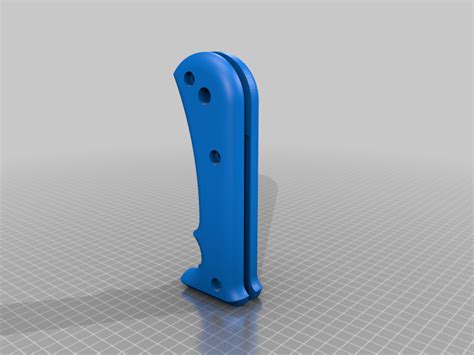 Machete Handle by ZR | Download free STL model | Printables.com