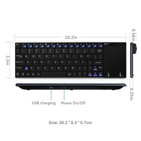 K Mini Teclado Sem Fio De Ghz E Teclado Sem Fio Bluetooth