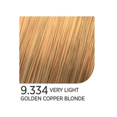 9 334 Very Light Golden Copper Blonde Sonny International