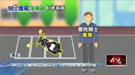 騎士吸毒後駕車大鬧中和！ 持球棒連續砸車 Youtube