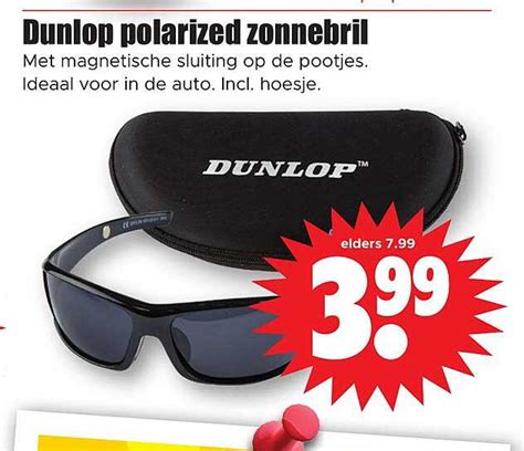 Dunlop Polarized Zonnebril Aanbieding Bij Dirk Folders Nl