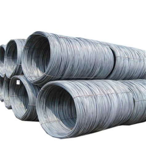 Hot Rolled Ms Nail SAE1006 SAE1008 Wire Rod 5 5mm 6 5mm Steel Wire Rod