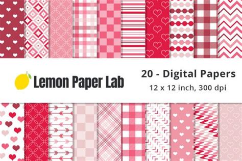 Red And Black Plaid Digital Paper Graphic By Lemon Paper Lab Creative