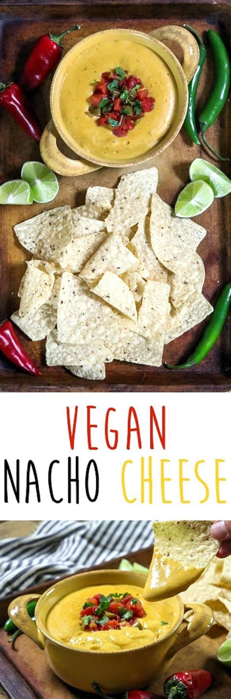 This Vegan Nacho Cheese Is Creamy Spicy Tangy And Full Of Mouth