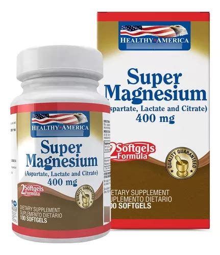 Super Magnesium X100 Citrato Ha Unidad a 599 Cuotas sin interés