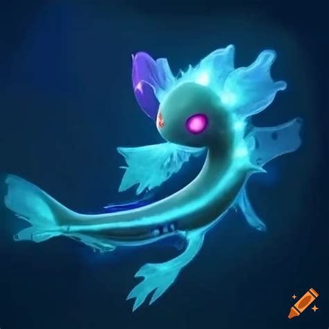 Vaporfin A Water Ghost Type Pok Mon Resembling A Mysterious Spectral