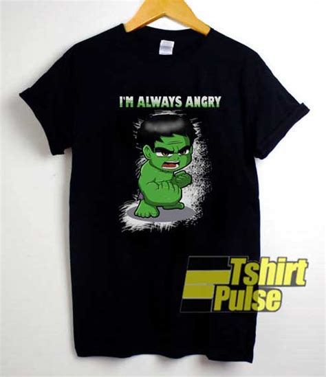 Hulk Im Always Angry Chibi Shirt