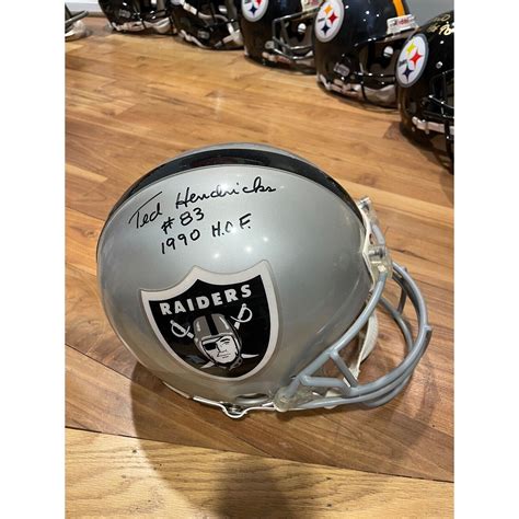 Oakland Raiders Authentic Helmet