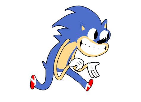 Dumb Running Sonic Animated  By Space Walk On Deviantart