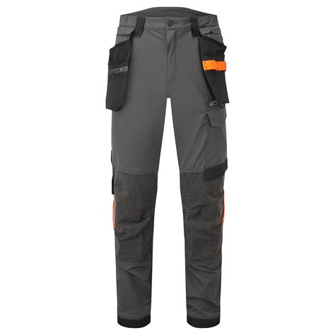 Pantaloni De Lucru Elastici Ev4 Cu Buzunare Holster Safetyone