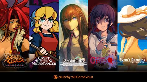 Crunchyroll Game Vault To Add Anime Games Including Steins Gate