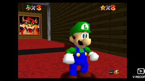 Super Mario 64 Speedrun 16 Star 28 30 Controller Youtube