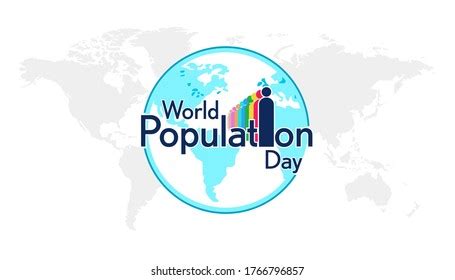 World Population Day Vector Logo Unit Stock Vector (Royalty Free ...