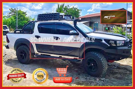 Toyota Hilux Revo Conquest Side Body Cladding Lazada Ph