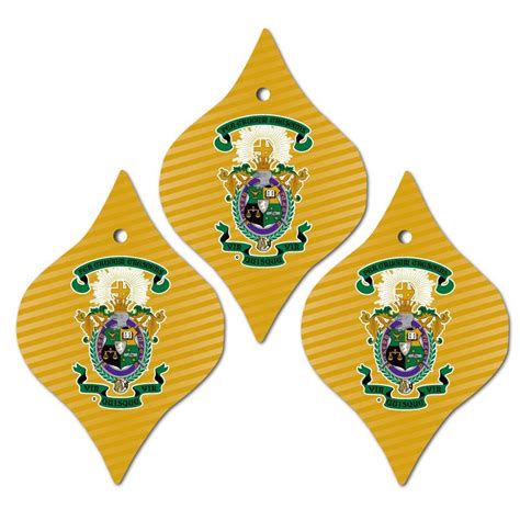 Lambda Chi Alpha Ornament Tapered Shapes Victorystore