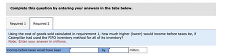 Solved Caterpillar Incorporated Is One Of The World S Chegg