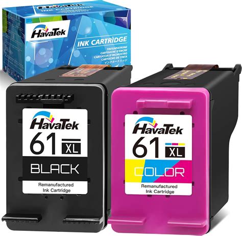 Havatek 61xl Ink Cartridge Remanufactured 61xl Replacement For Hp 61 Ink Cartridge