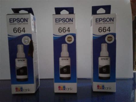Tinta Epson 664 - Merah