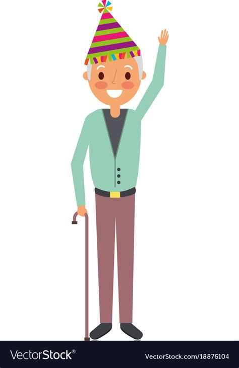 Old Man Birthday Clip Art