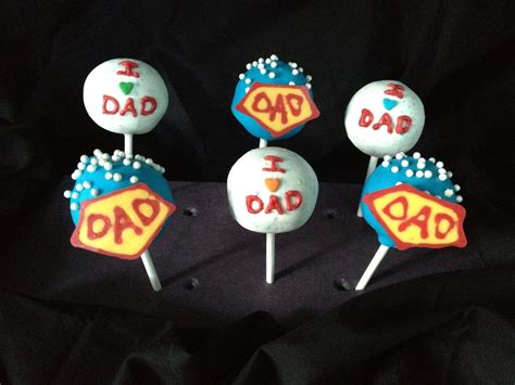 Fathers Day Cake Pops
