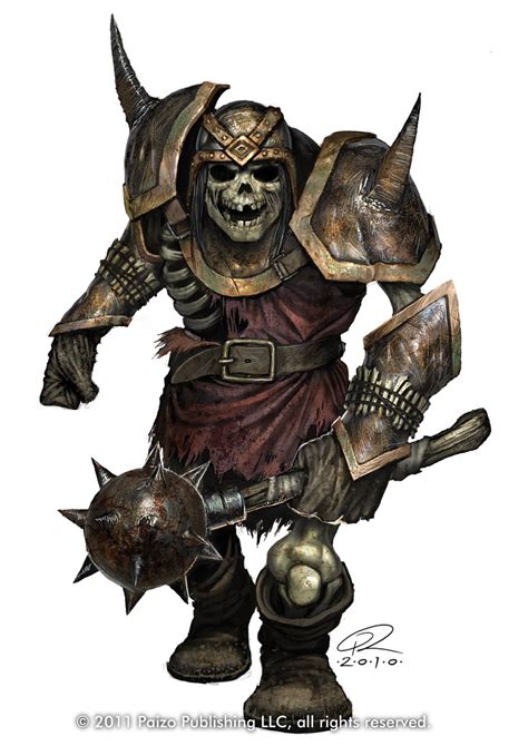 Ogre Skeleton By Akeiron On Deviantart