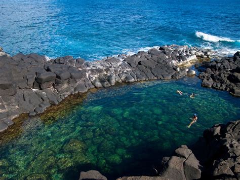 Queens Bath An Extraordinary Attraction In Kauai Hawaii Only In