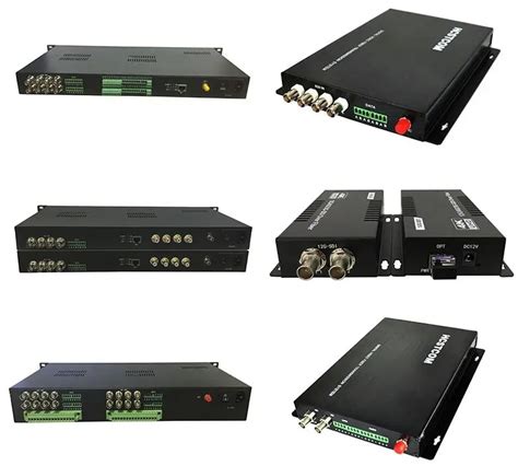 Ch Hd Sd Asi Sdi Optical Fiber Extender Converter Km With Rs