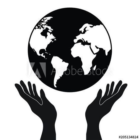 Hands Holding Globe Logo - LogoDix